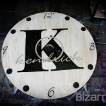 lydia bizarre spool clock monogram