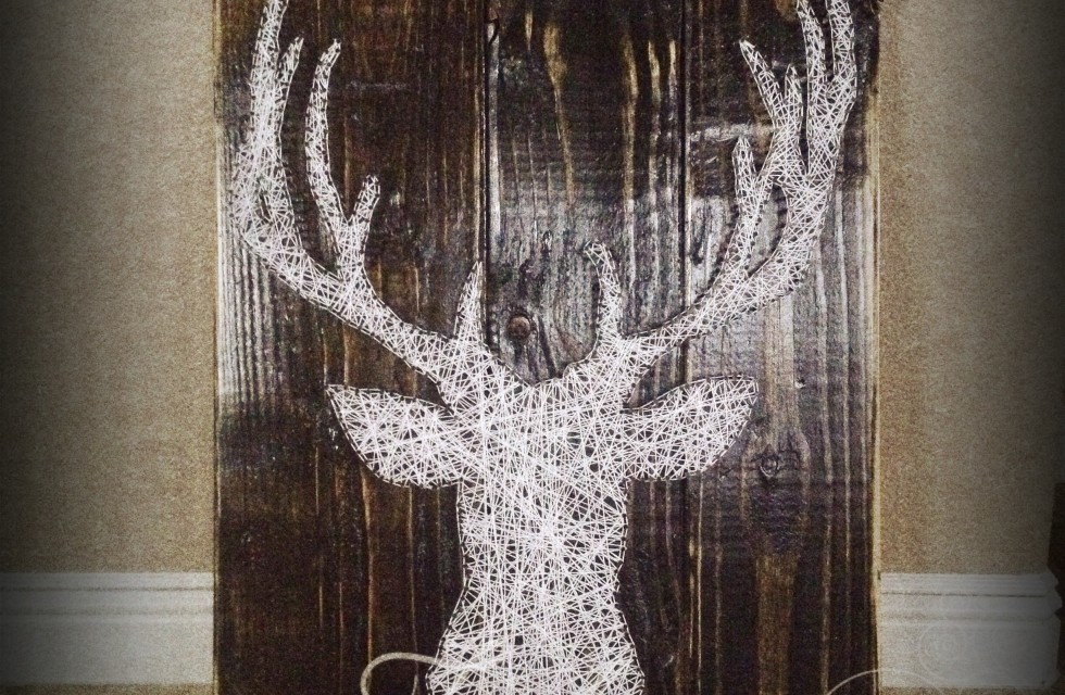 String Art Stag Deer