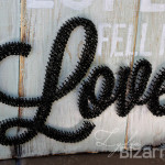 All because two people fell in love. String art. Lydia Bizarre.